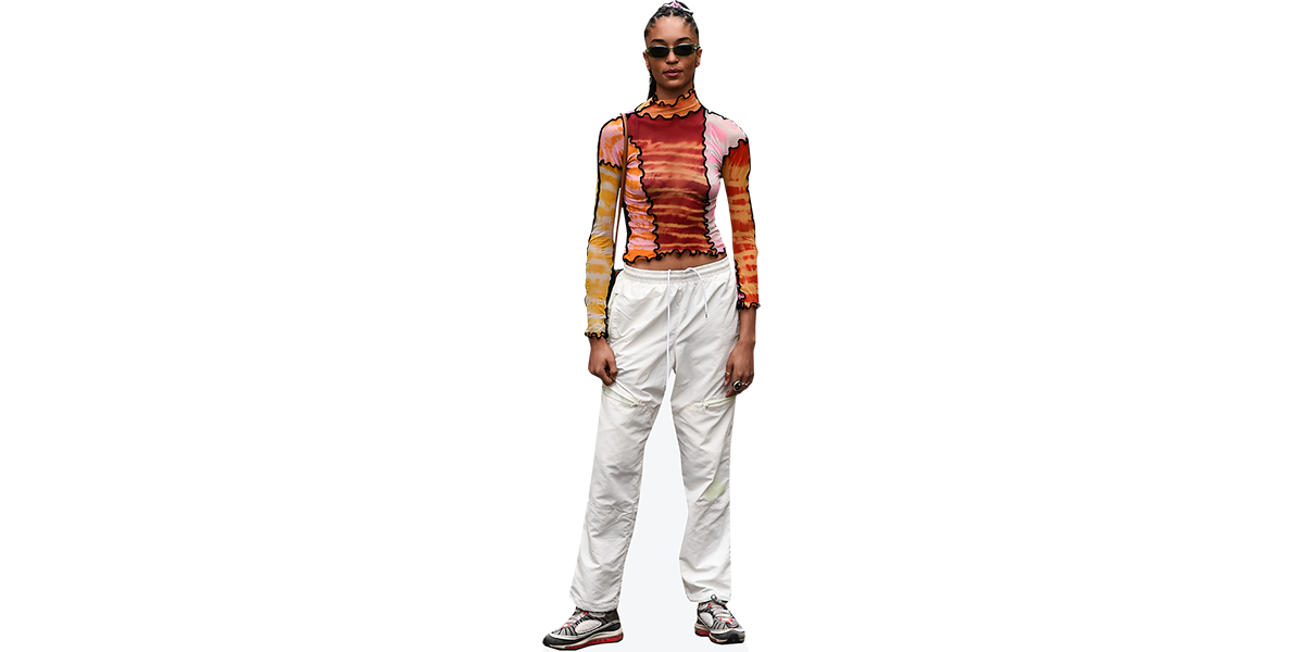 Indira Scott (White Trousers)