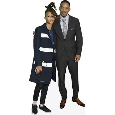 Featured image for “Jaden And Will Smith (Duo 2) Mini Celebrity Cutout”