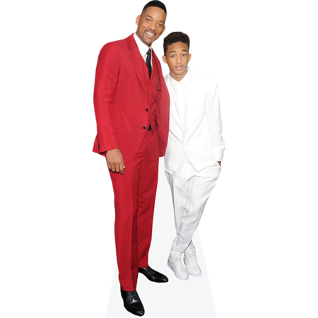 Featured image for “Jaden And Will Smith (Duo 3) Mini Celebrity Cutout”
