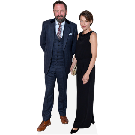 Featured image for “Lee Mack And Sally Bretton (Duo) Mini Celebrity Cutout”