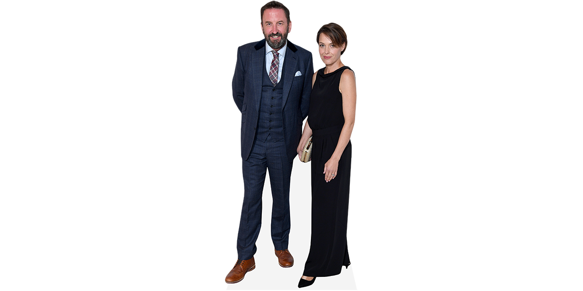 Featured image for “Lee Mack And Sally Bretton (Duo) Mini Celebrity Cutout”