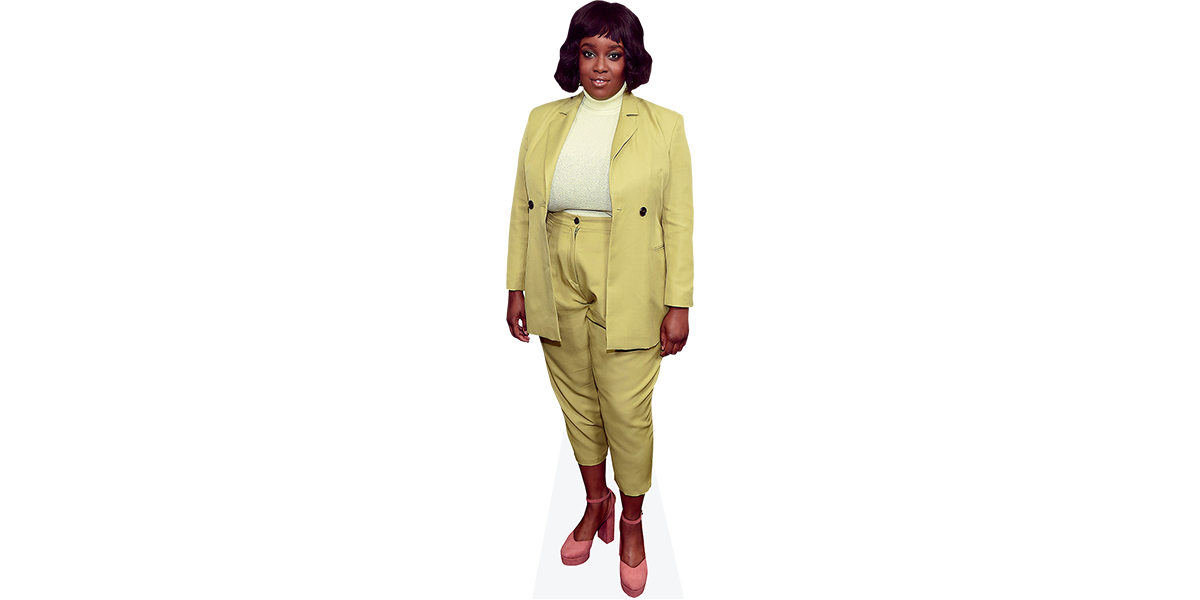 Lolly Adefope (Green Suit)