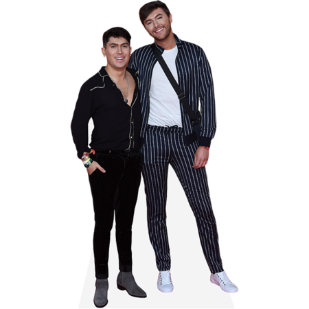 Featured image for “Luke Franks And Mark Ferris (Duo) Mini Celebrity Cutout”