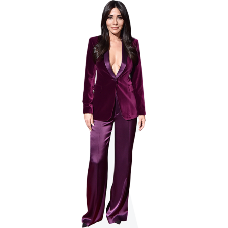 Marisol Nichols (Purple Suit)