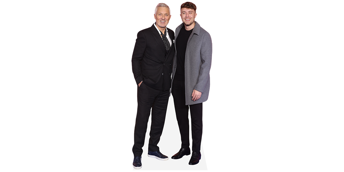 Featured image for “Martin Kemp And Roman Kemp (Duo 2) Mini Celebrity Cutout”