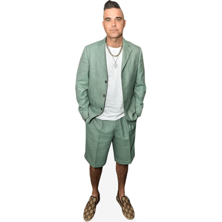 Featured image for “Robbie Williams (Shorts) Cardboard Cutout”