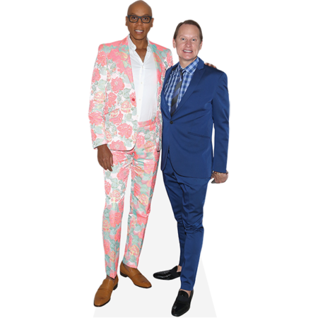 Featured image for “Rupaul Charles And Carson Kressley (Duo) Mini Celebrity Cutout”