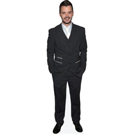 Featured image for “Barney Harwood (Suit) Cardboard Cutout”