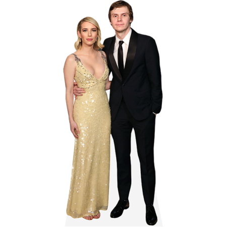 Featured image for “Emma Roberts And Evan Peters (Duo 1) Mini Celebrity Cutout”