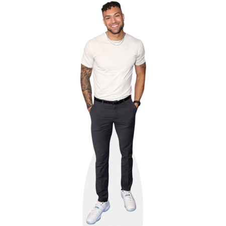 Featured image for “Jaylin James (Casual) Cardboard Cutout”
