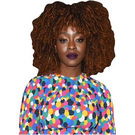 Featured image for “Jessica Obilom (Short Dress) Half Body Buddy Cutout”