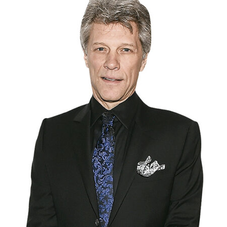 Featured image for “Jon Bon Jovi (Suit) Half Body Buddy Cutout”