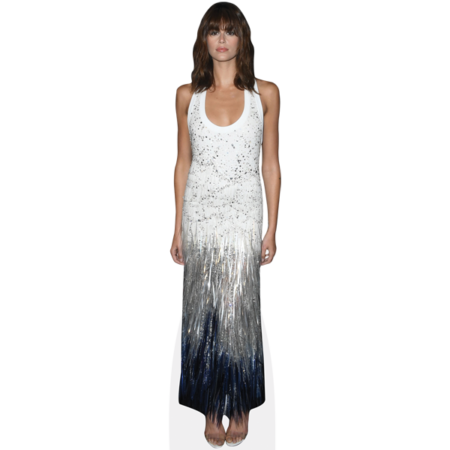 Featured image for “Kaia Jordan Gerber (Long Dress) Cardboard Cutout”
