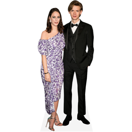 Featured image for “Kaya Scodelarion And Thomas Brodie-Sangster (Duo) Mini Celebrity Cutout”