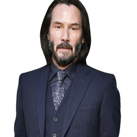 Featured image for “Keanu Reeves (Blue Suit) Half Body Buddy Cutout”