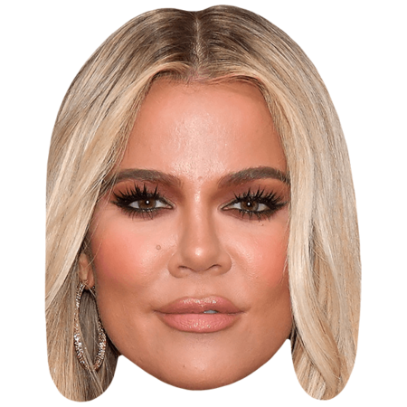 Featured image for “Khloe Kardashian (Blonde Hair) Celebrity Mask”