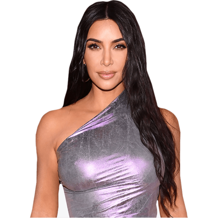 Featured image for “Kim Kardashian (Long Dress) Half Body Buddy Cutout”