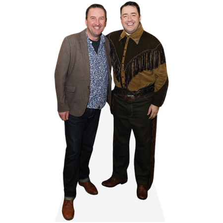 Featured image for “Lee Mack And Jason Manford (Duo) Mini Celebrity Cutout”
