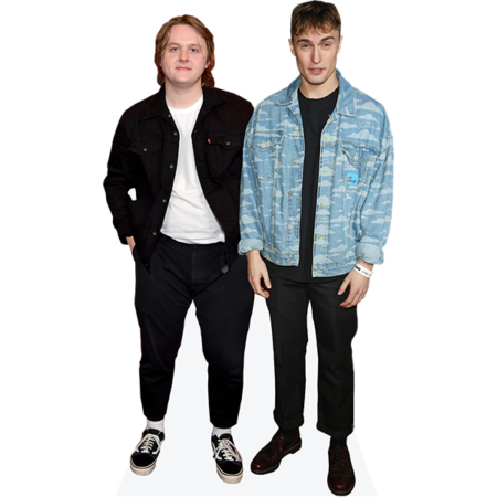 Featured image for “Lewis Capaldi And Sam Fender (Duo) Mini Celebrity Cutout”