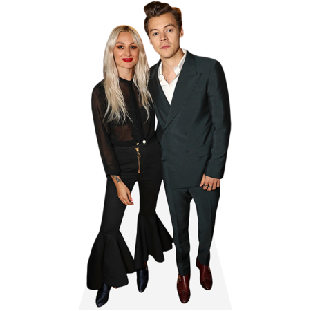 Featured image for “Lou Teasdale And Harry Styles (Duo) Mini Celebrity Cutout”