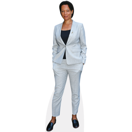 Nina Sosanya (Grey suit)