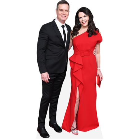 Featured image for “Peter Krause And Lauren Graham (Duo) Mini Celebrity Cutout”