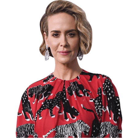 Featured image for “Sarah Paulson (Red Dress) Half Body Buddy Cutout”