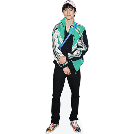 Timothée Chalamet (Cap) Cardboard Cutout