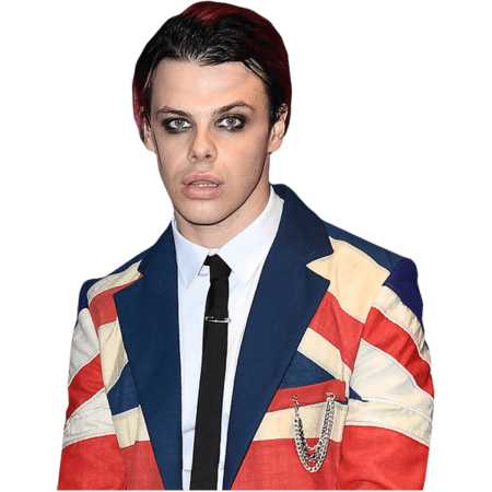 Featured image for “Yungblud (Union Jack Jacket) Half Body Buddy Cutout”