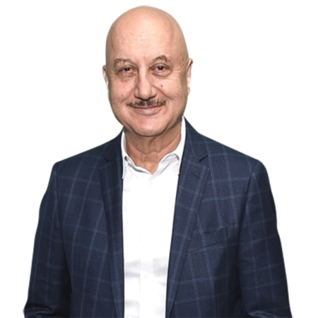 Featured image for “Anupam Kher (Blue Suit) Half Body Buddy Cutout”