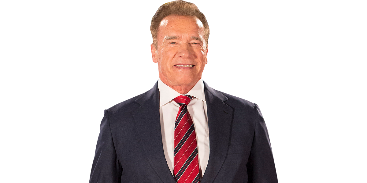 Featured image for “Arnold Schwarzenegger (Tie) Half Body Buddy Cutout”