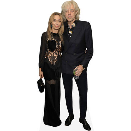 Featured image for “Bob Geldof And Jeanne Marine (Duo 2) Mini Celebrity Cutout”