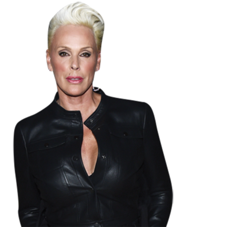 Featured image for “Brigitte Nielsen (Black Outfit) Half Body Buddy Cutout”