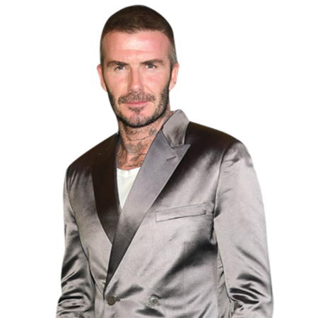 David Beckham (Grey Suit) Buddy - Celebrity Cutouts