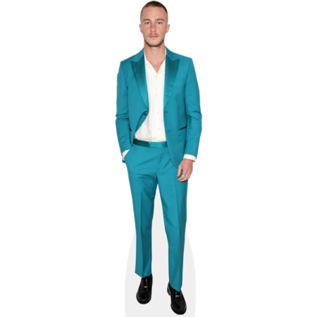 Featured image for “Drew Starkey (Blue Suit) Cardboard Cutout”