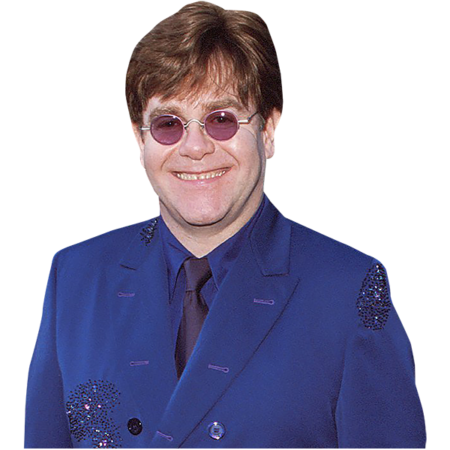 Featured image for “Elton John (Sequin Suit) Half Body Buddy Cutout”
