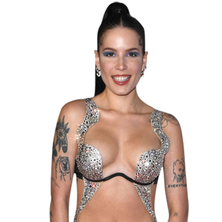 Featured image for “Halsey (Trousers) Half Body Buddy Cutout”