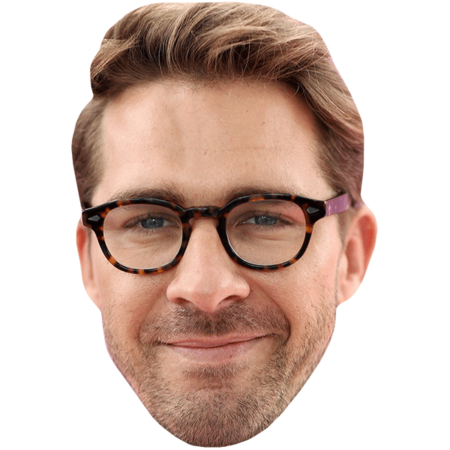 Featured image for “Hugh Sheridan (Glasses) Celebrity Mask”