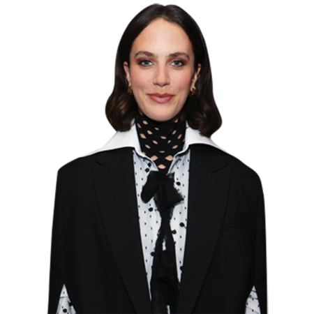 Featured image for “Jessica Brown Findlay (Black Outfit) Half Body Buddy Cutout”
