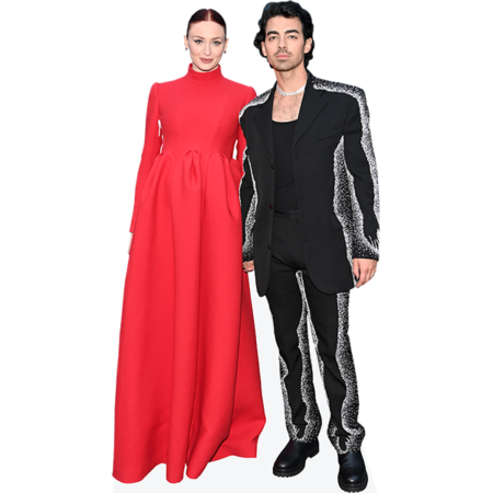 Featured image for “Joe Jonas And Sophie Turner (Duo 5) Mini Celebrity Cutout”