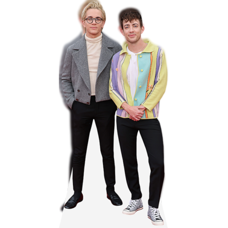 Featured image for “Austin P. McKenzie And Kevin McHale (Duo 2) Mini Celebrity Cutout”