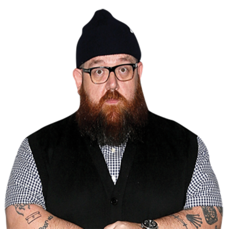 Featured image for “Nick Frost (Jacket) Half Body Buddy Cutout”