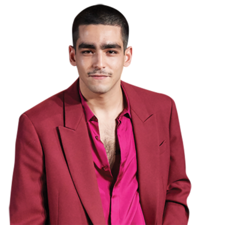 Featured image for “Omar Ayuso (Red Suit) Half Body Buddy Cutout”