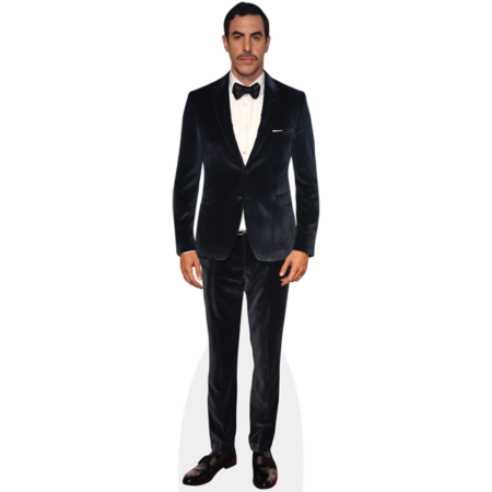 Featured image for “Sacha Baron Cohen (Bow Tie) Cardboard Cutout”