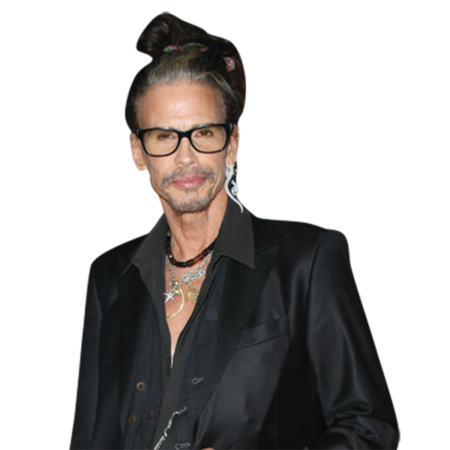 Featured image for “Steven Tyler (Suit) Half Body Buddy Cutout”