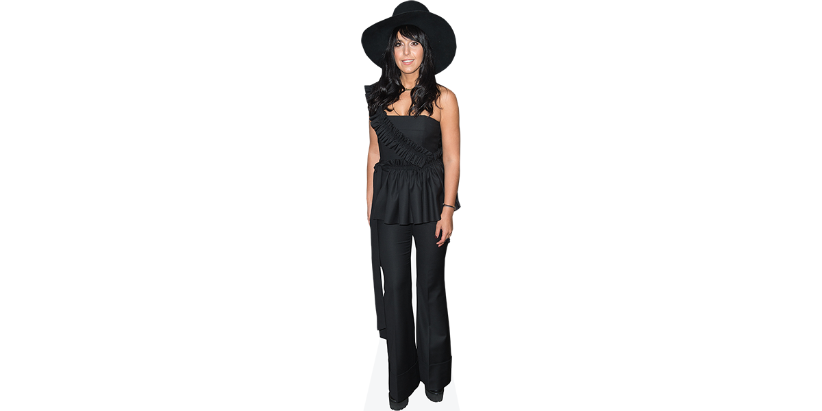 Featured image for “Susana Jamaladinova (Black Outfit) Cardboard Cutout”