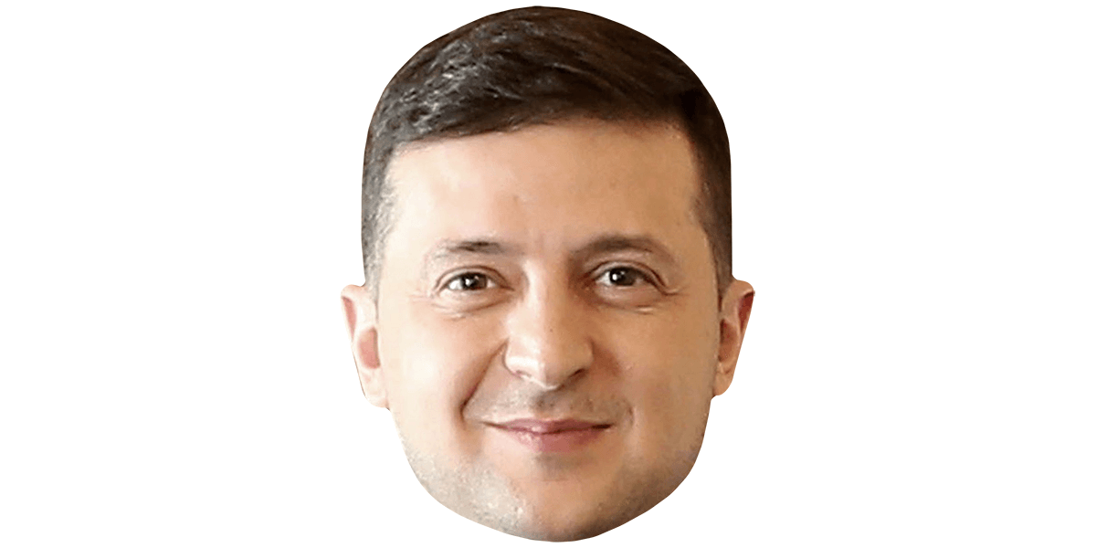 Featured image for “Volodymyr Zelenskyy (Smile) Big Head”