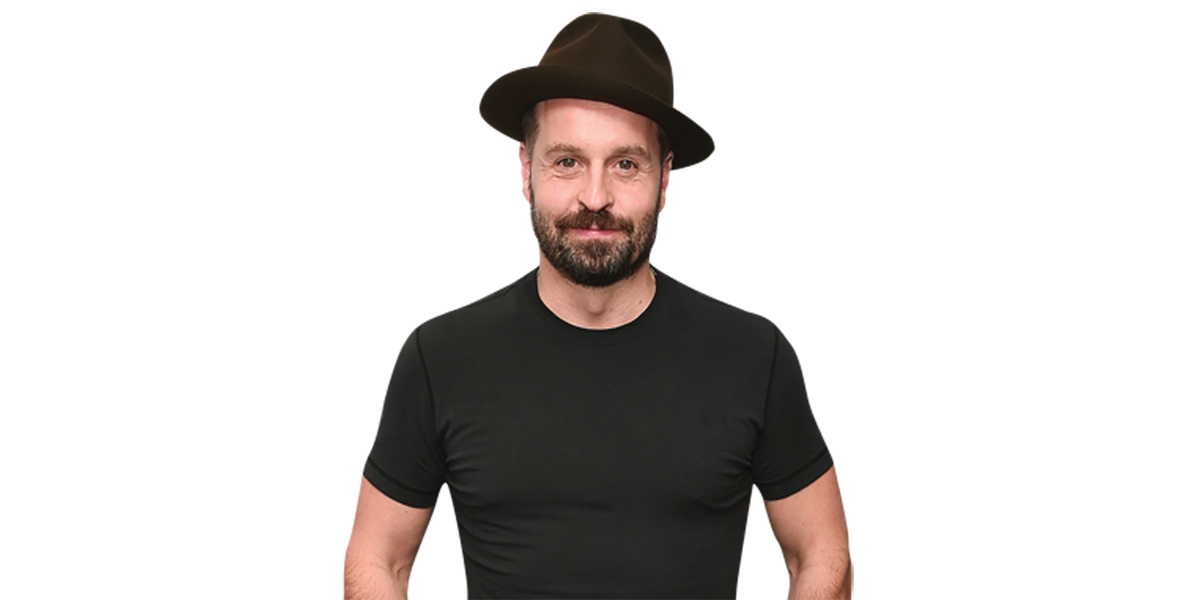 Featured image for “Alfie Boe (Hat) Half Body Buddy Cutout”