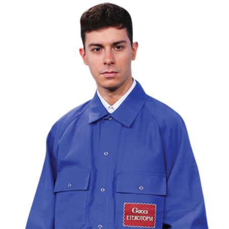 Featured image for “Alfred Garcia (Blue Outfit) Half Body Buddy Cutout”