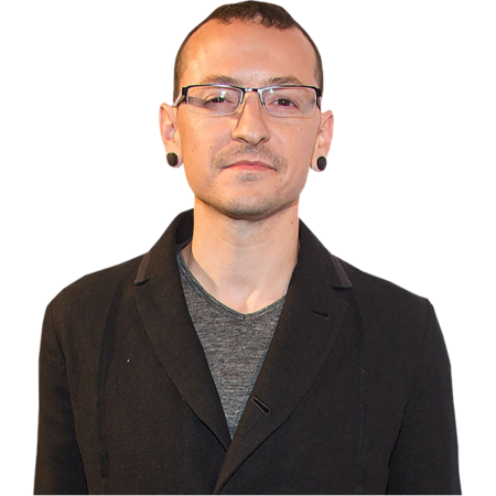Featured image for “Chester Bennington (Coat) Half Body Buddy Cutout”